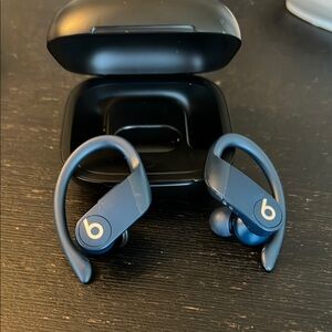 Beats Wireless Earbuds - Navy Blue